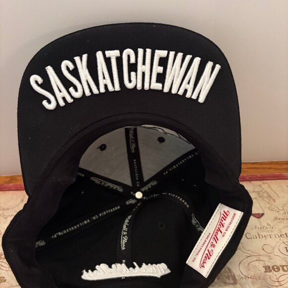 Saskatchewan Roughriders Snapback Cap - Size Adjustable, Like New! - Picture 3 of 3